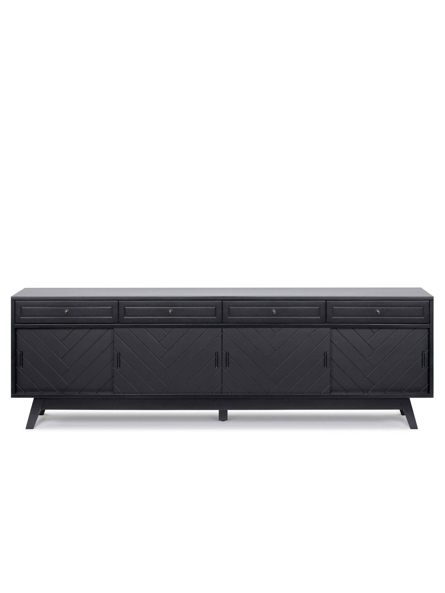 Herringbone High TV Stand