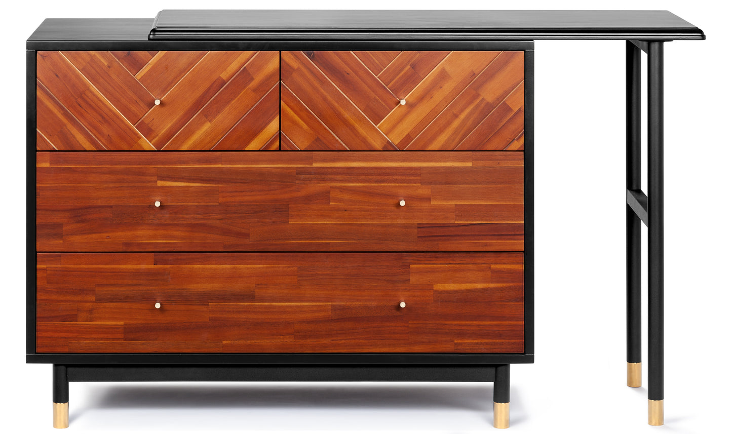 Jacob Small Dresser with Console
