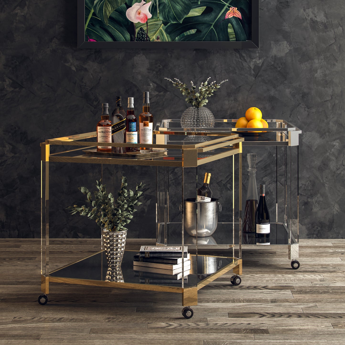 Oden Bar Cart