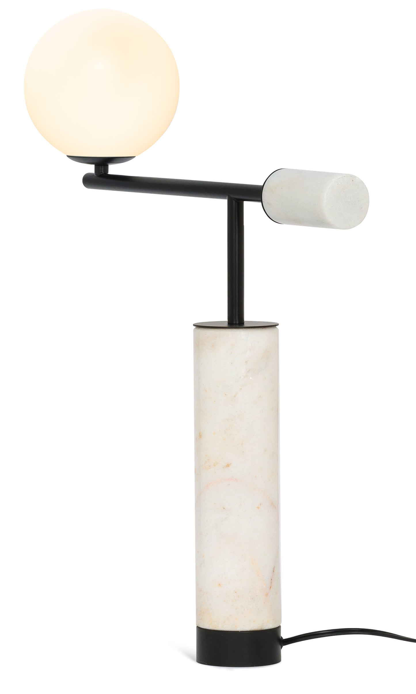 Lexi Table Lamp Black &White