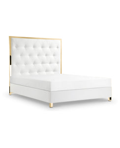 Amy Queen Bed(Gold)