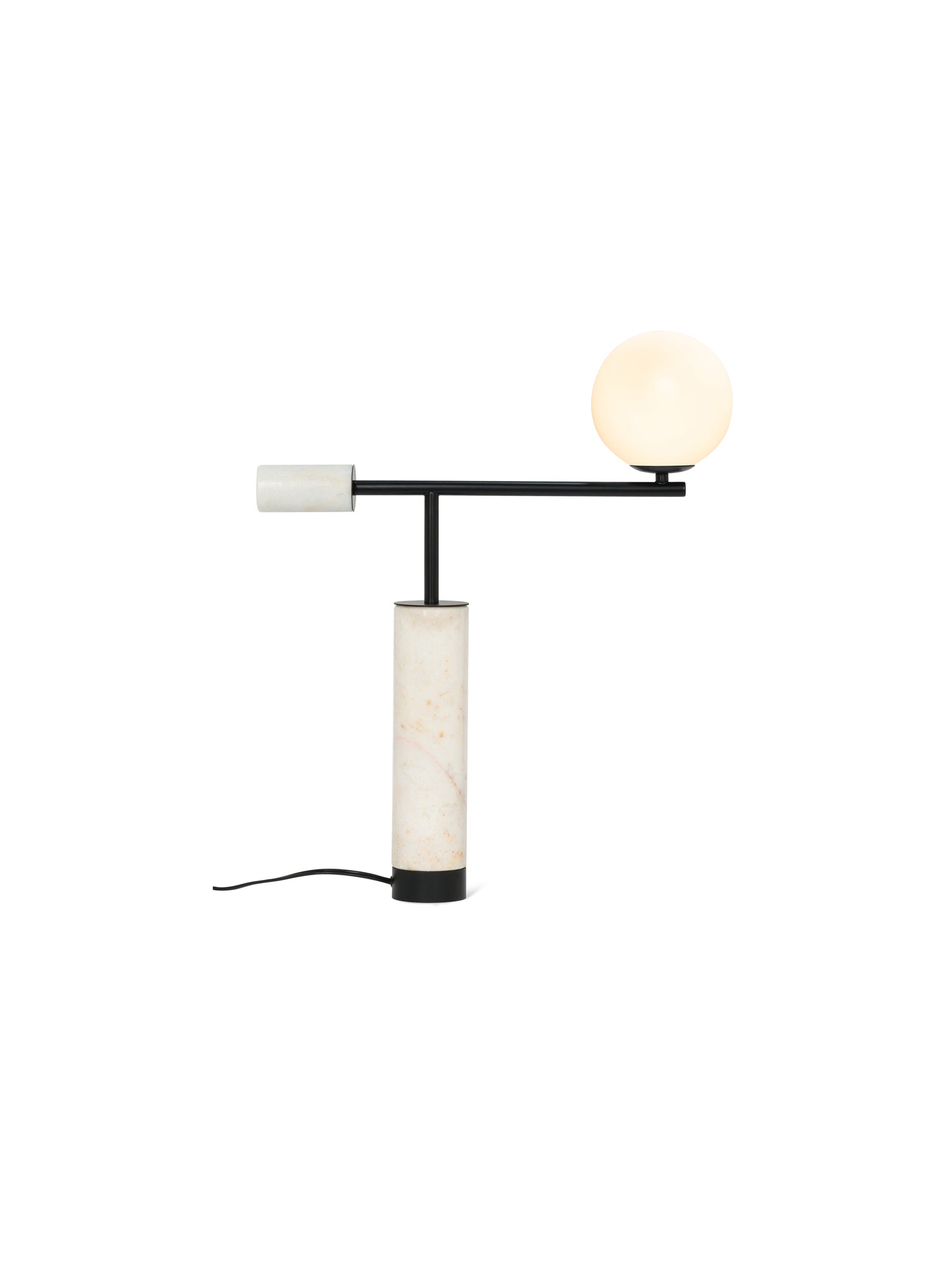 Lexi Table Lamp Black &White