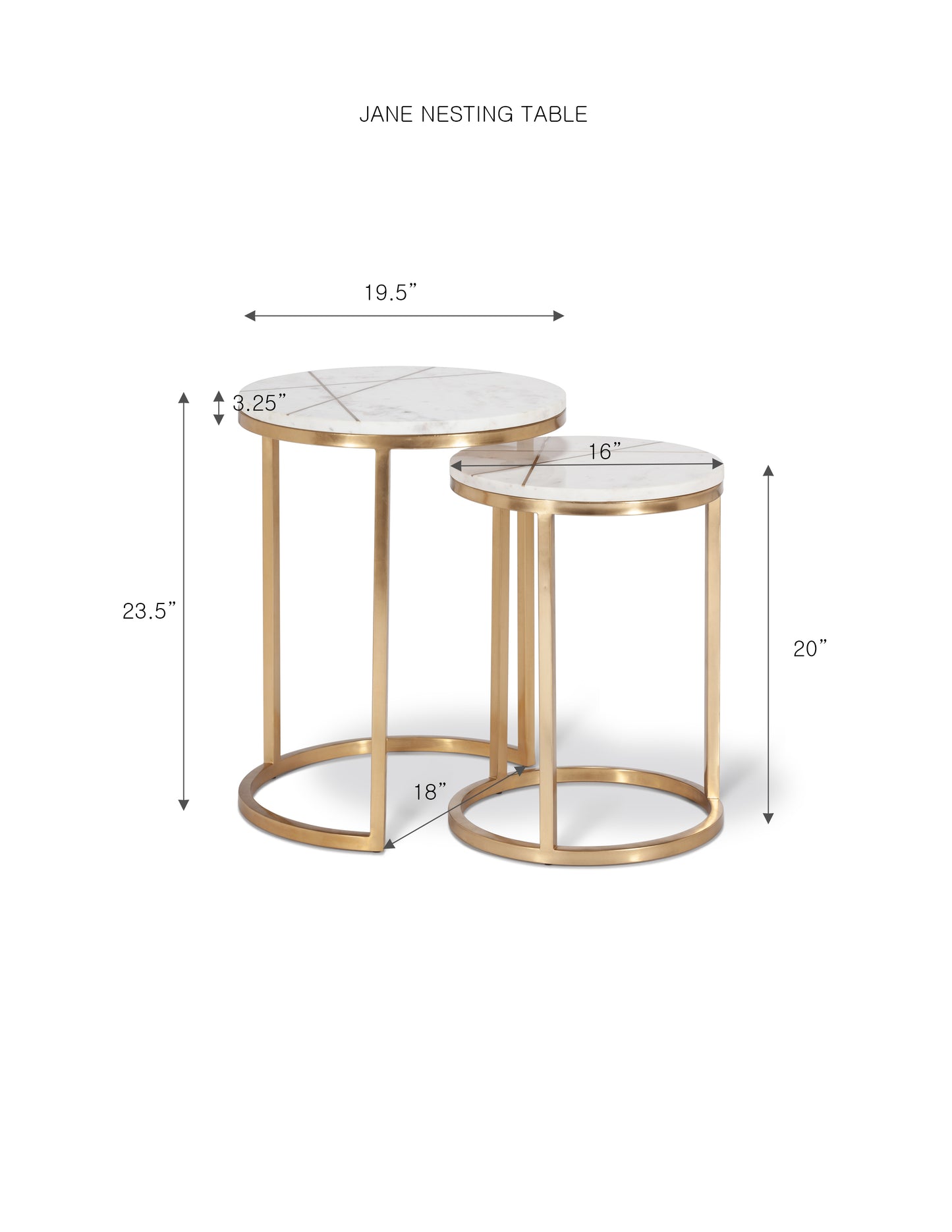 Jane Nesting Tables